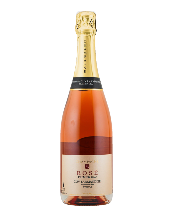 Bottle of Guy Larmandier Brut Rose 1er Cru Champagne NV