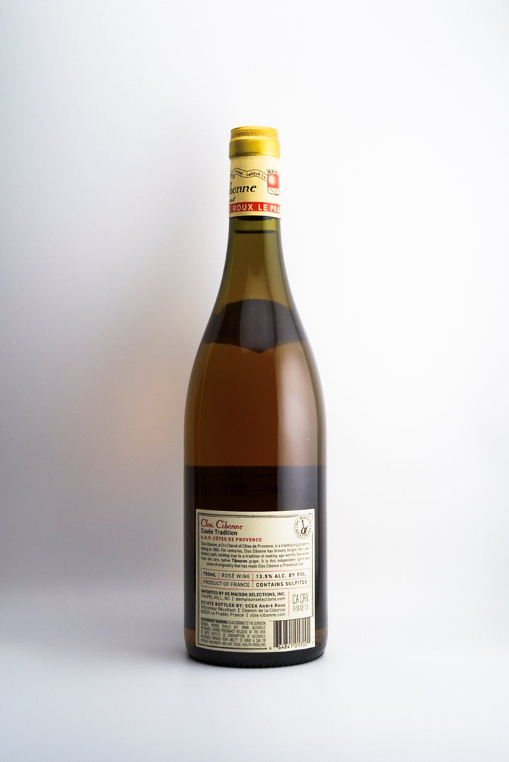 Clos Cibonne Cuvée Tradition Rosé, Côtes de Provence, France 2023