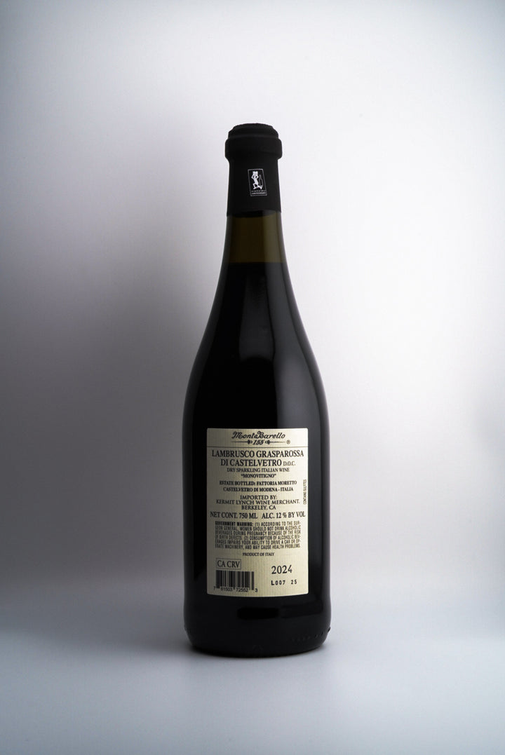 Fattoria Moretto Lambrusco Grasparossa di Castelvetro “Monovitigno” 2024