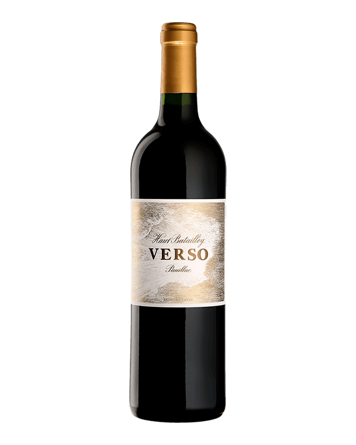 Bottle of Haut-Batailley Verso Pauillac, Bordeaux, France 2019