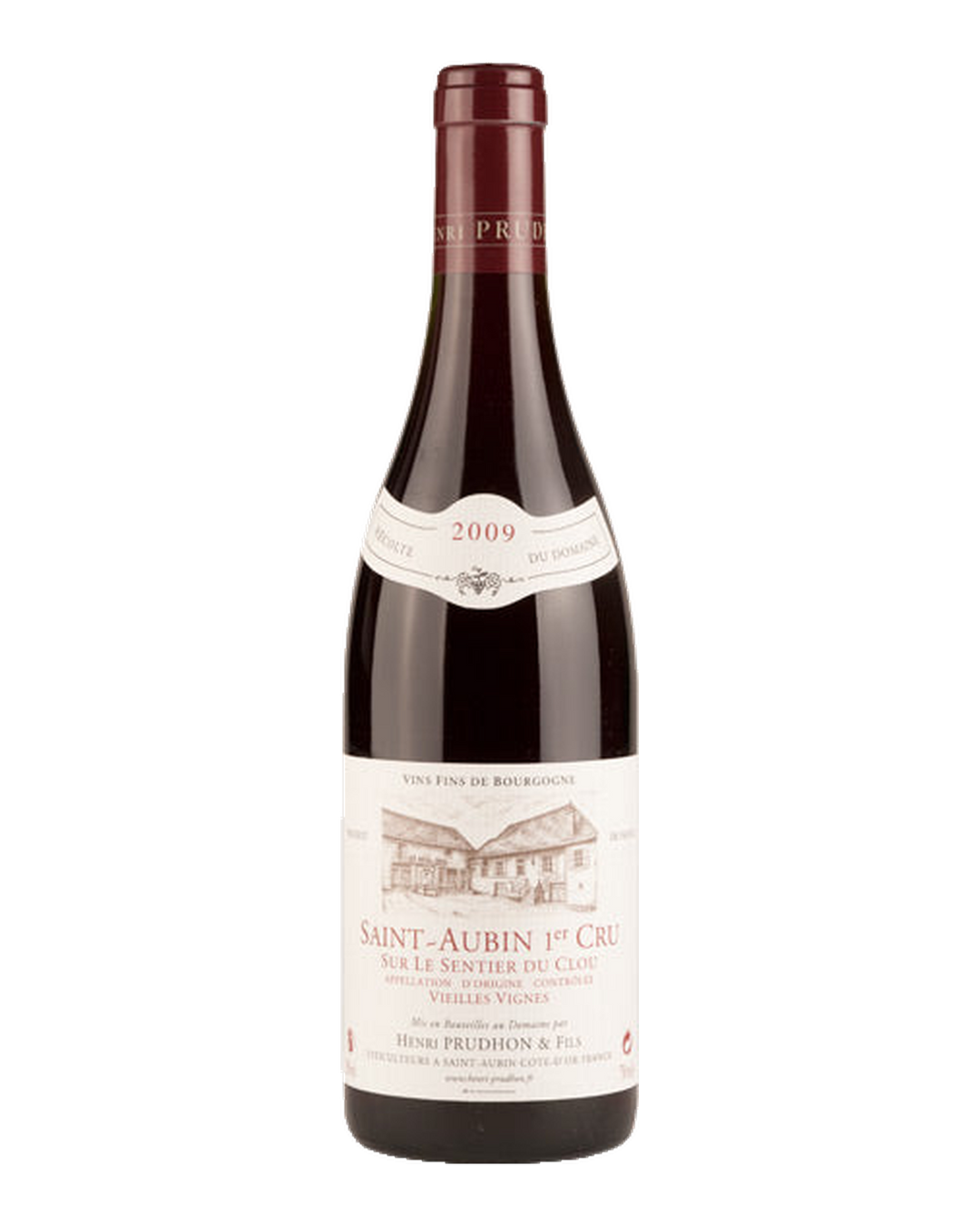 Bottle of Henri Prudhon &amp; Fils Saint-Aubin Rouge 1er Cru &