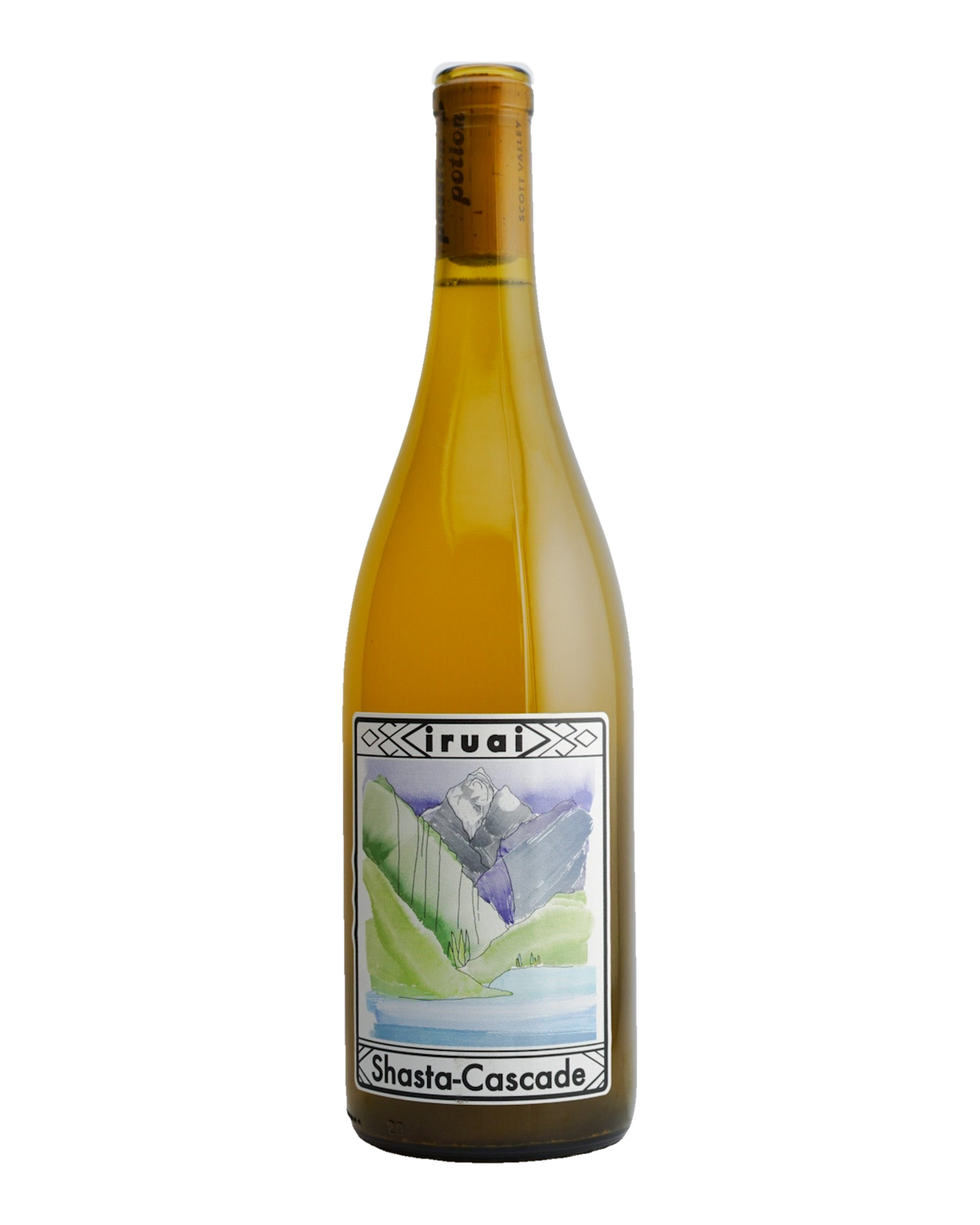 Bottle of Iruai "Shasta-Cascade" White Wine, American AVA 2023