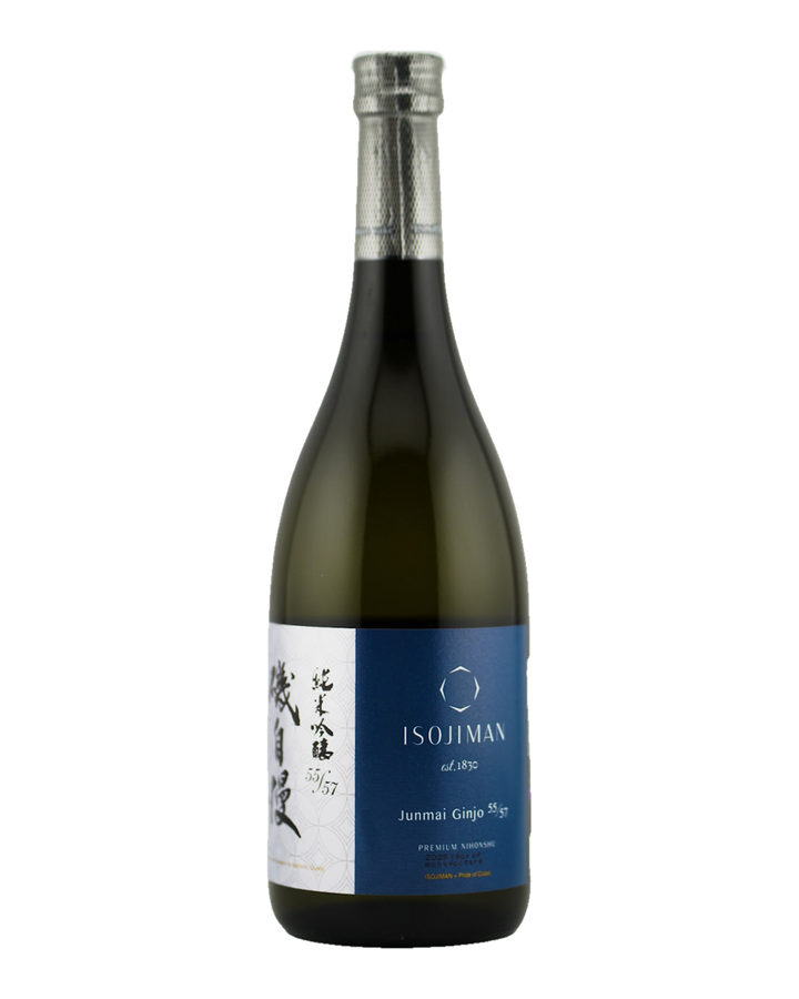 Bottle of Isojiman “Pride of the Seashore”, Junmai Ginjo Sake, Shizuoka, Japan