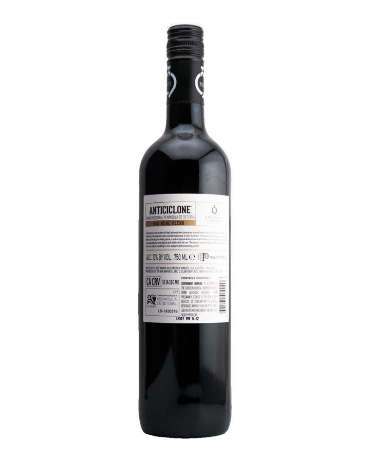 Bottle of José Maria da Fonseca "Anticiclone" Península de Setúbal IGP, Portugal 2022