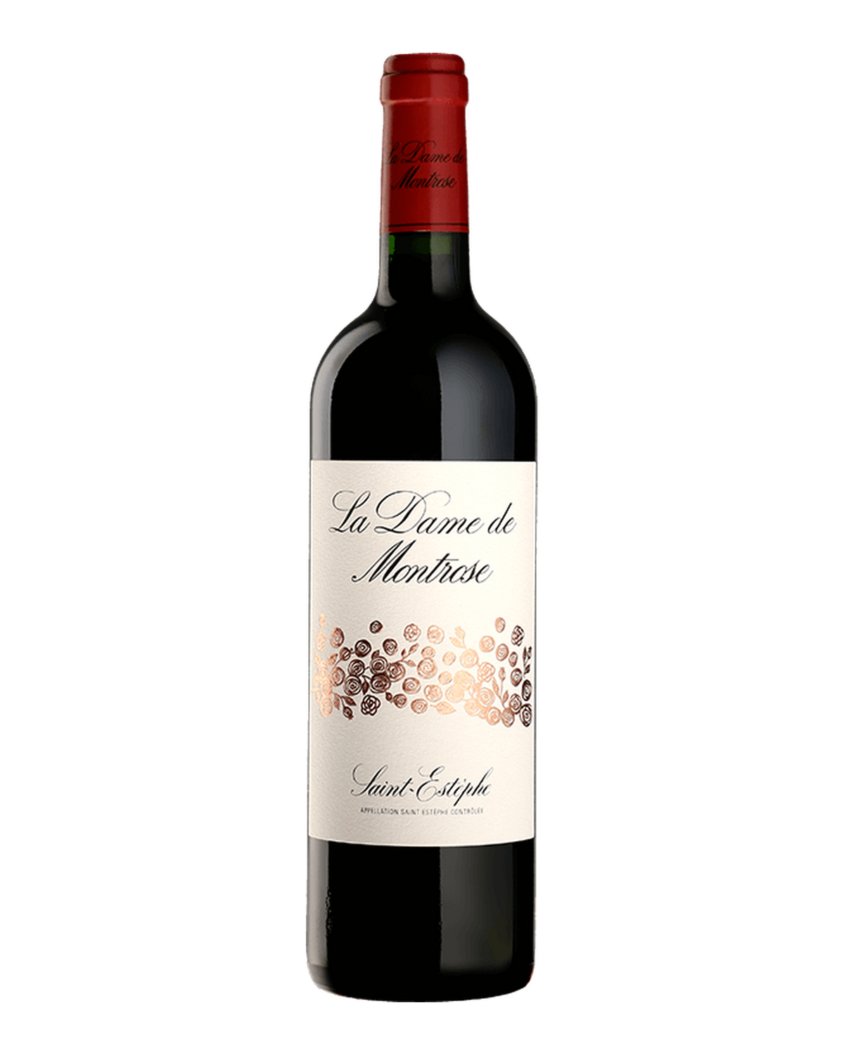 Bottle of La Dame de Montrose Saint-Estèphe, Bordeaux, France 2019
