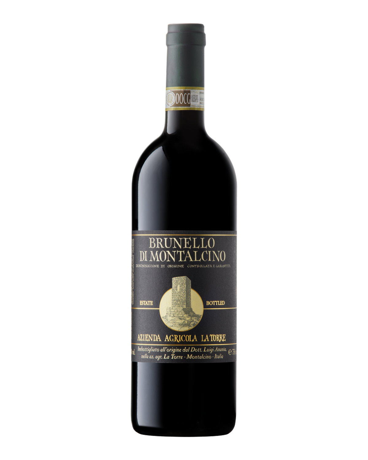 Bottle of La Torre Brunello di Montalcino, Tuscany, Italy 2021