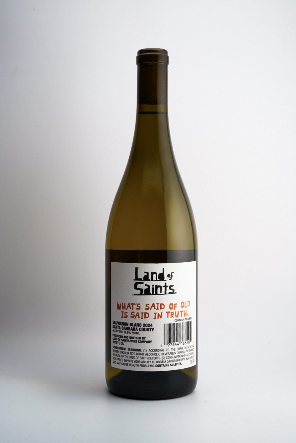 Land of Saints, Sauvignon Blanc, Santa Barbara County, California 2024