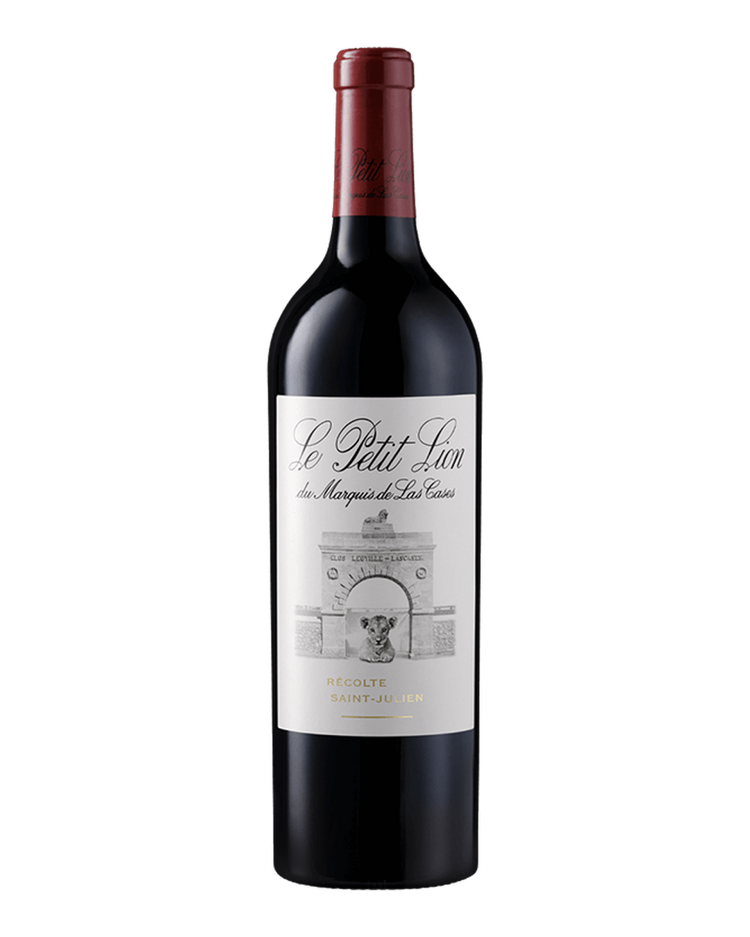 Bottle of Le Petit Lion du Marquis de Las Cases Saint-Julien, Bordeaux, France 2020
