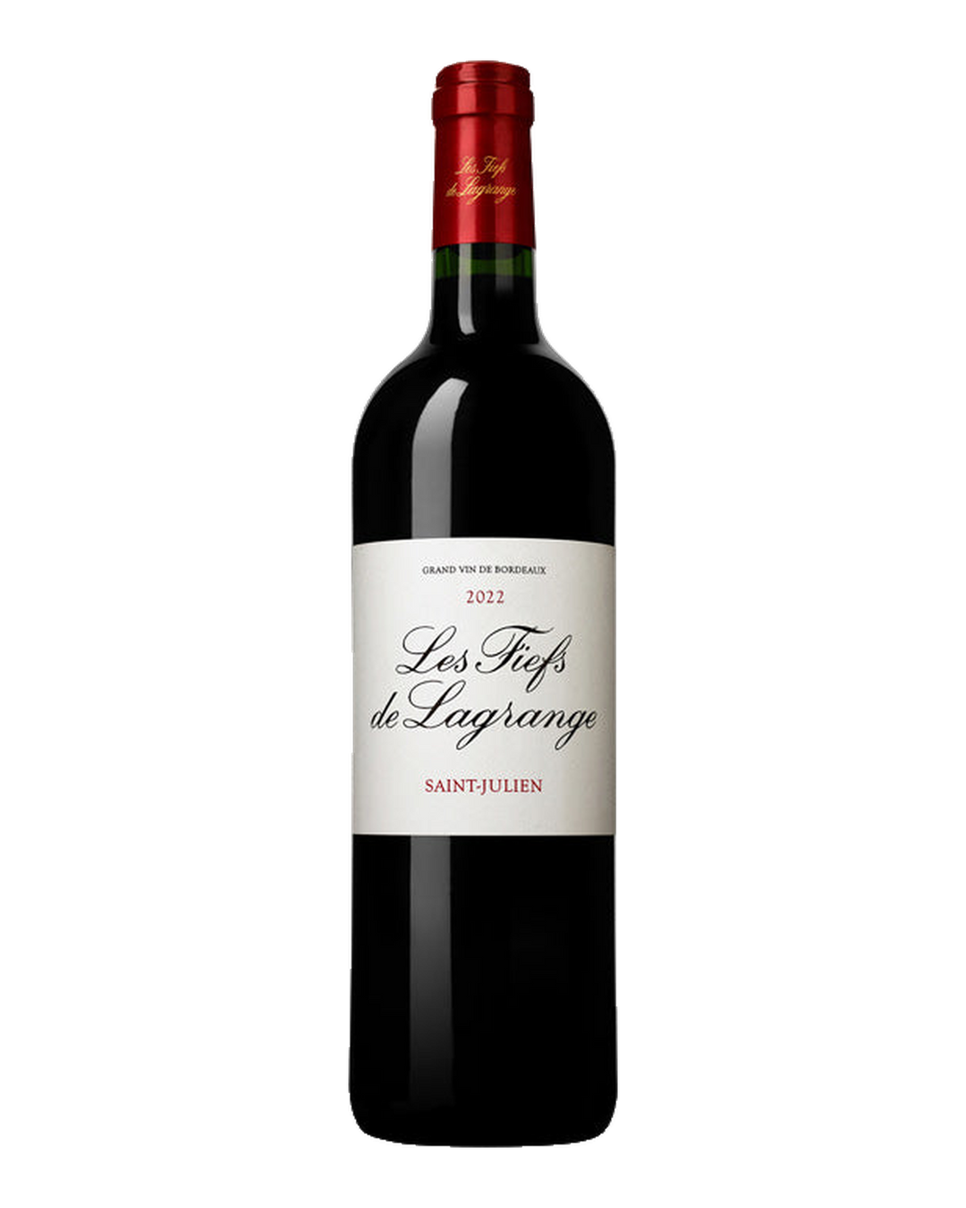 Bottle of Les Fiefs de Lagrange Saint-Julien, Bordeaux, France 2020