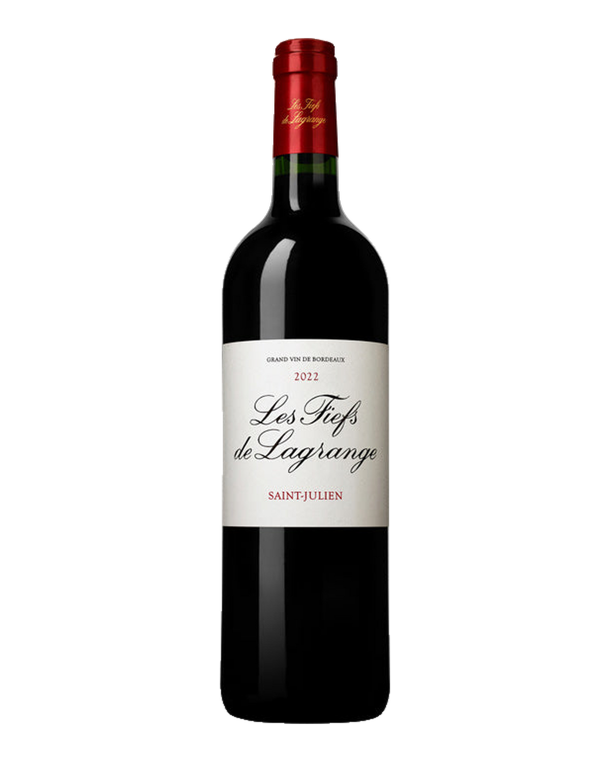 Bottle of Les Fiefs de Lagrange Saint-Julien, Bordeaux, France 2020