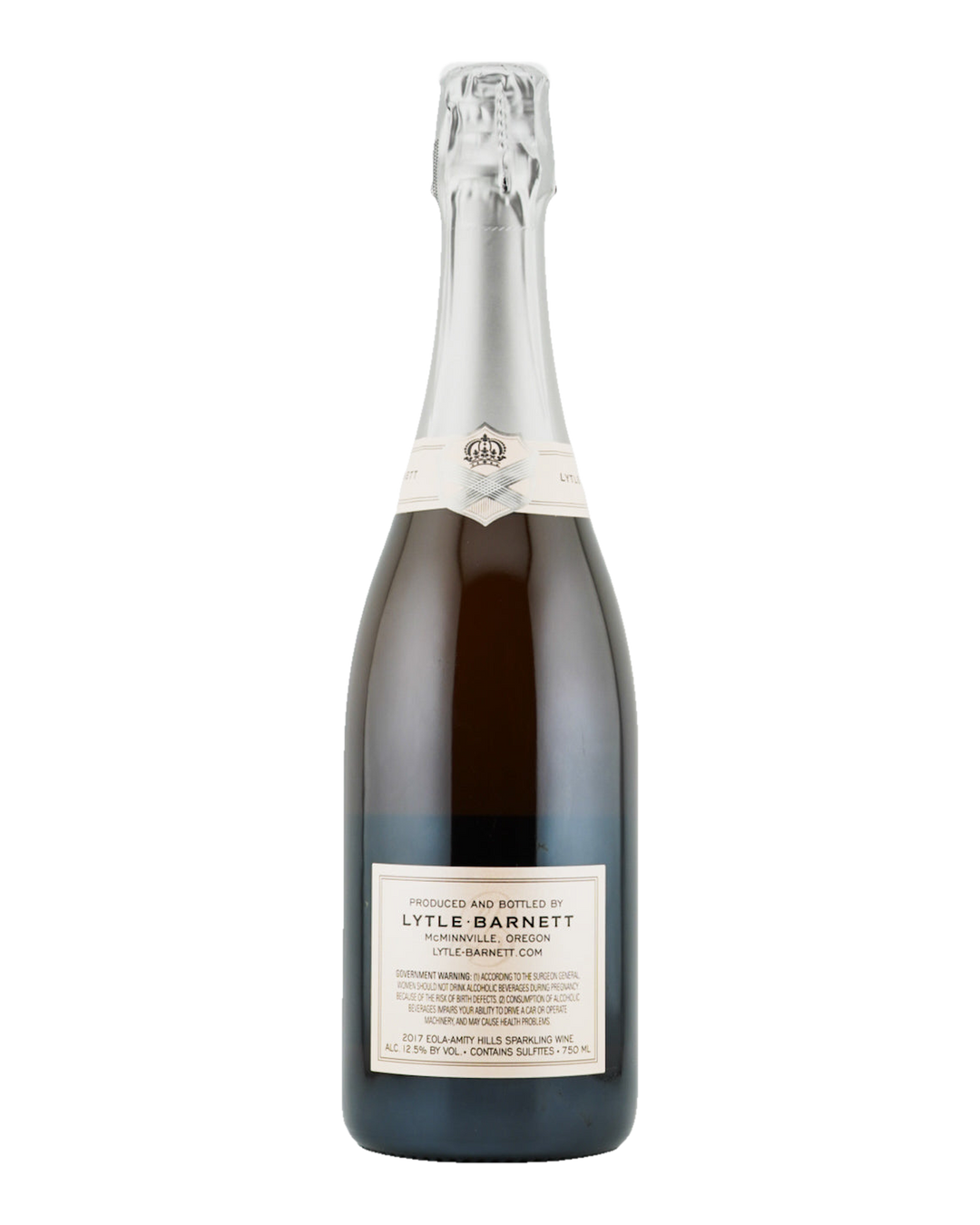 Bottle of Lytle-Barnett Brut Rosé, Eola-Amity Hills, Willamette Valley, Oregon 2017