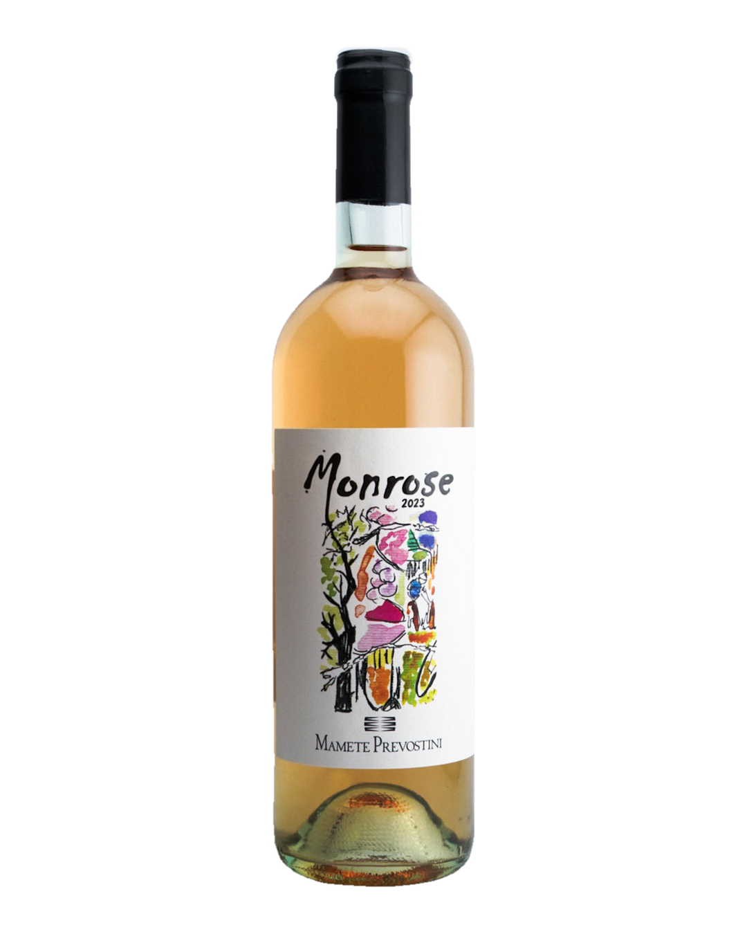 Bottle of Mamete Prevostini "Monrose" Rosato, Alpi Retiche IGT, Lombardy, Italy 2023