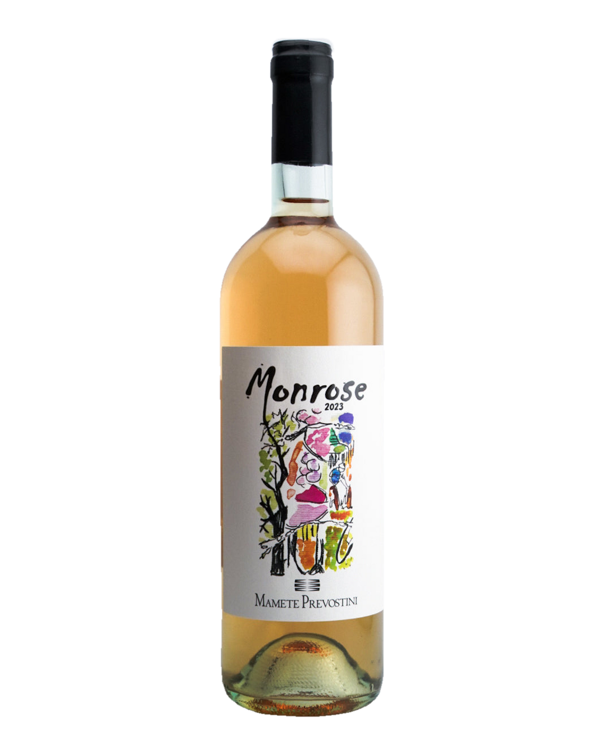 Bottle of Mamete Prevostini "Monrose" Rosato, Alpi Retiche IGT, Lombardy, Italy 2023