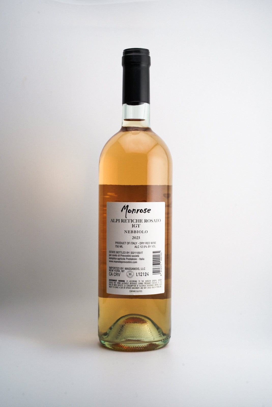 Mamete Prevostini "Monrose" Rosato, Alpi Retiche IGT, Lombardy, Italy 2023
