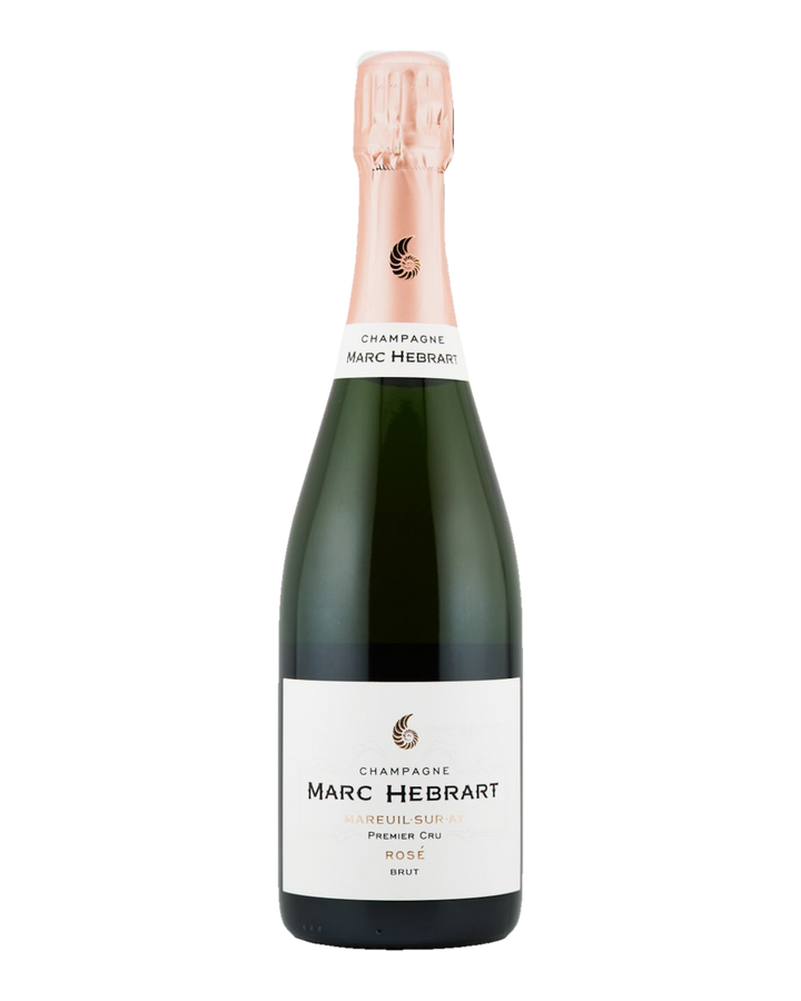 Bottle of Marc Hebrart champagne
