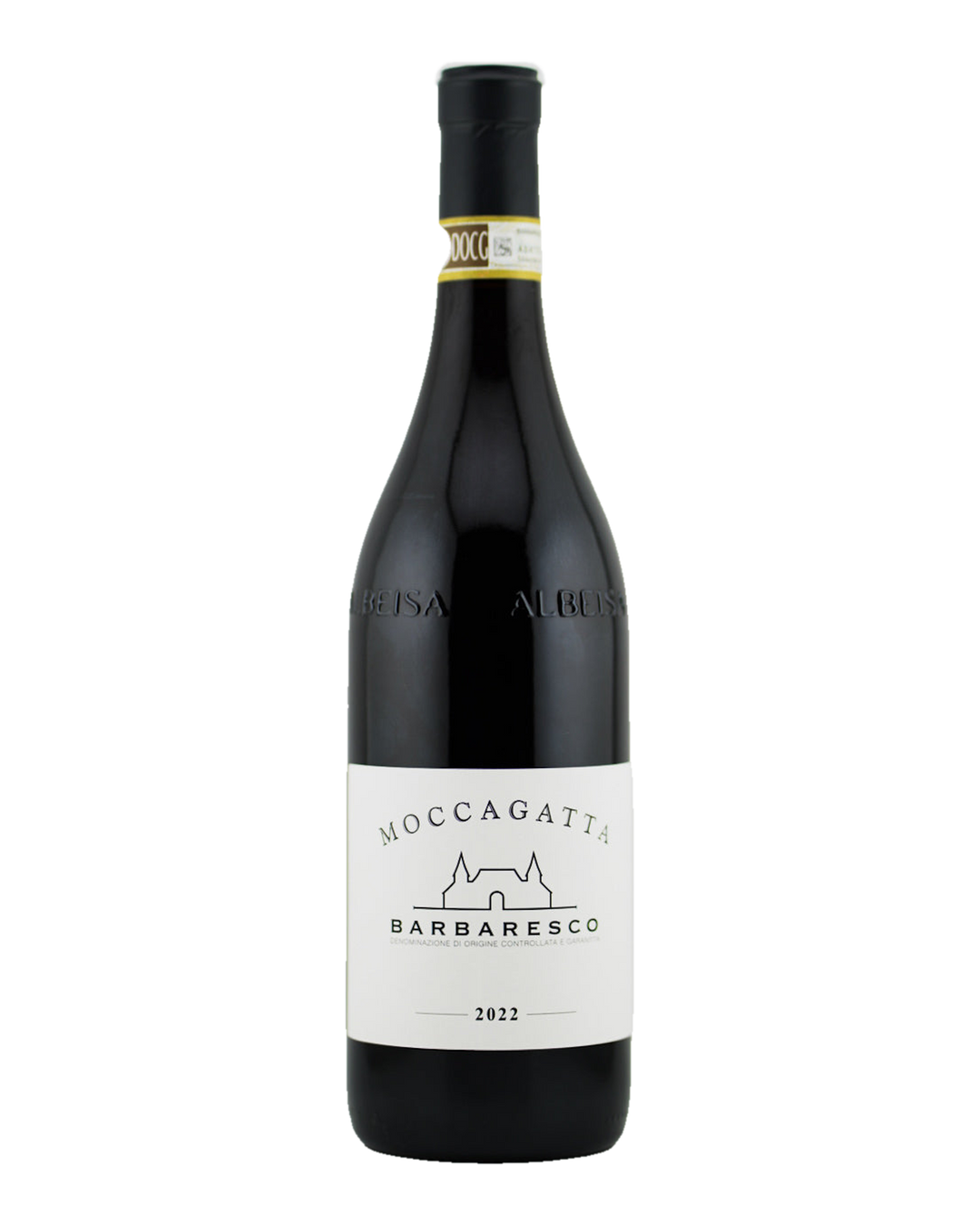 Bottle of Moccagatta Barbaresco DOCG, Piedmont, Italy 2022