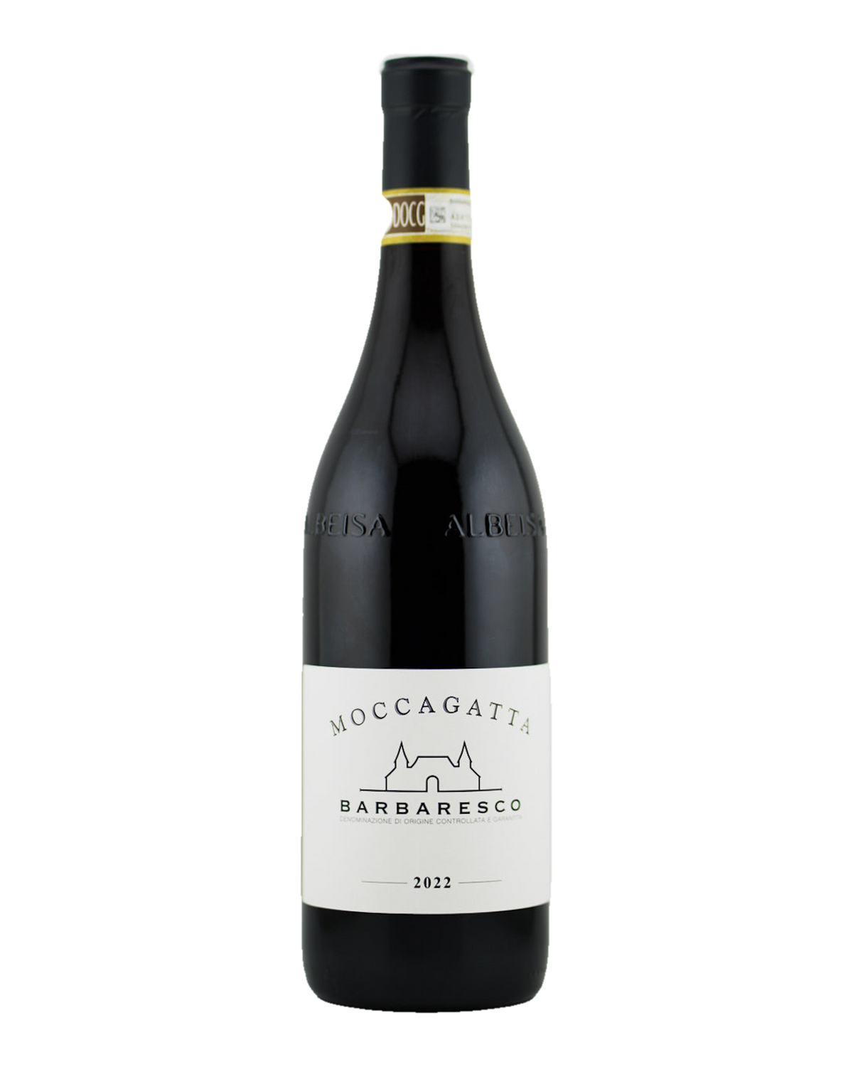 Bottle of Moccagatta Barbaresco DOCG, Piedmont, Italy 2022