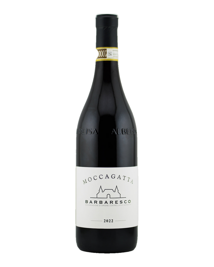 Bottle of Moccagatta Barbaresco DOCG, Piedmont, Italy 2022