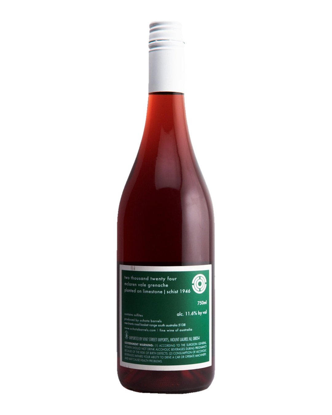 Bottle of Ochota Barrels “The Green Room” Grenache, McLaren Vale, South Australia 2024