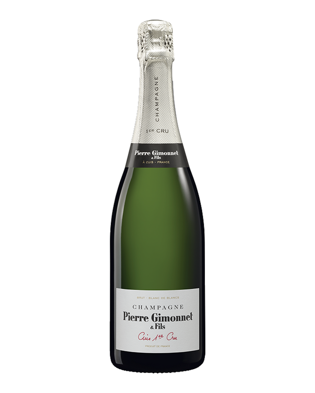Bottle of Pierre Gimonnet & Fils 'Cuis 1er Cru' Blanc de Blancs Brut, Champagne, France NV
