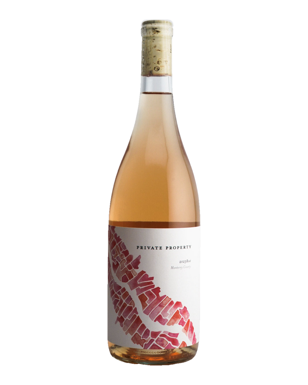 Bottle of Private Property Rosé, Monterey County, California 2023