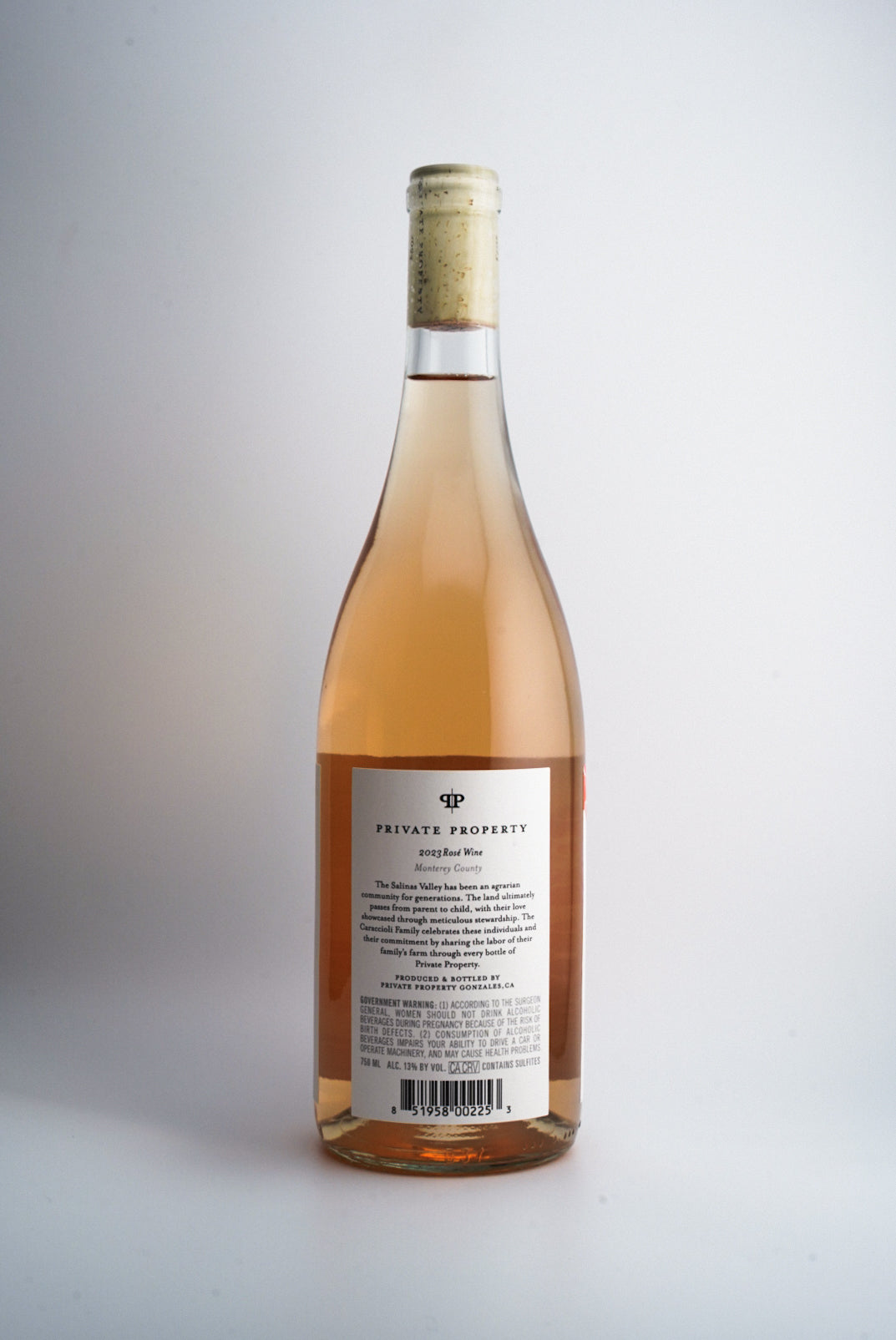 Private Property Rosé, Monterey County, California 2023