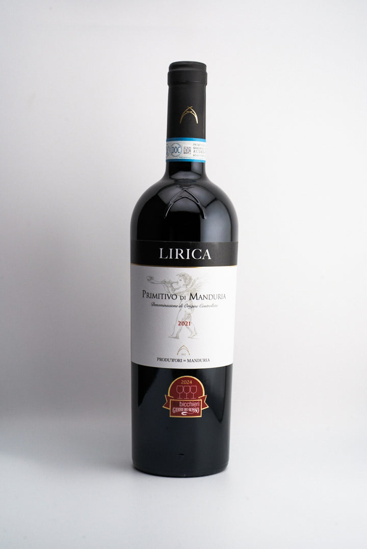 Produttori Di Manduria "Lirica" Primitivo di Manduria DOC, Puglia, Italy 2022