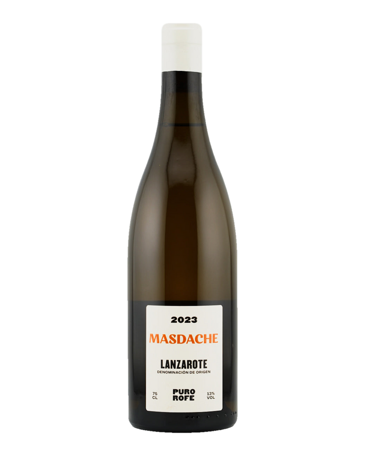 Bottle of Puro Rofe ‘Masdache’ Vino Blanco, Lanzarote DO, Canary Islands, Spain 2023