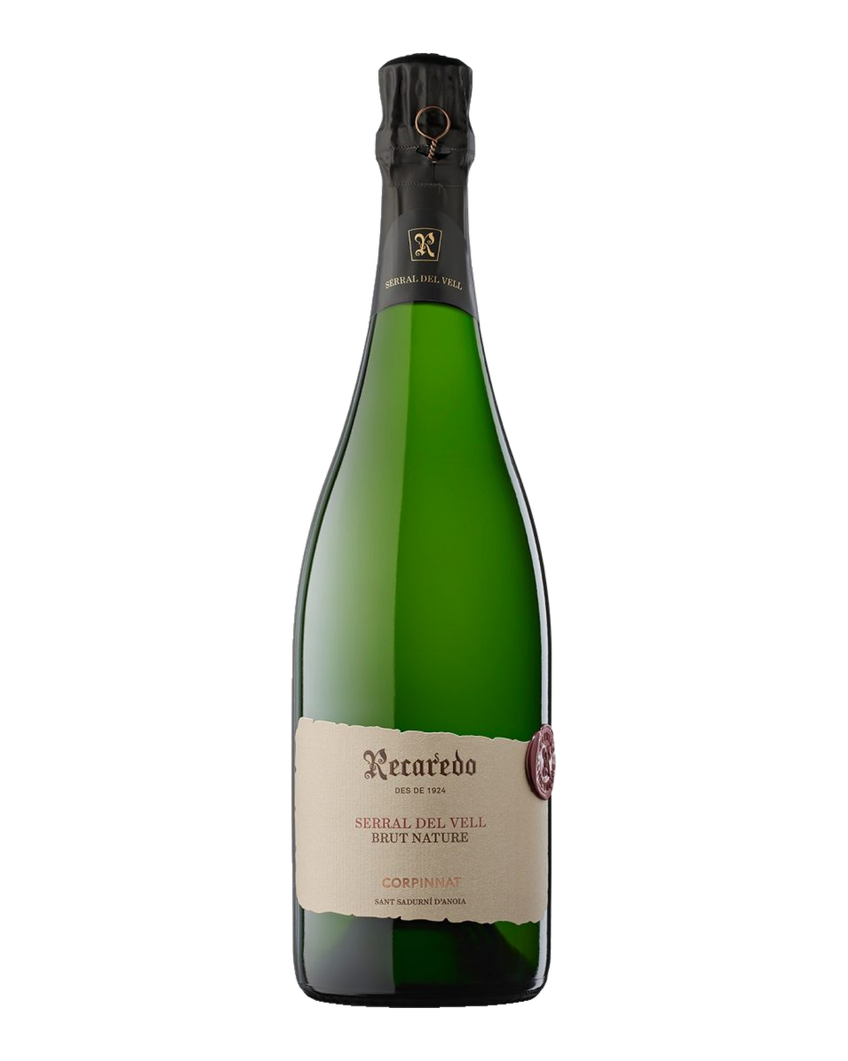 Bottle of Recaredo 'Serral del Vell' Gran Reserva Brut Nature Corpinnat, Penedès, Spain 2018