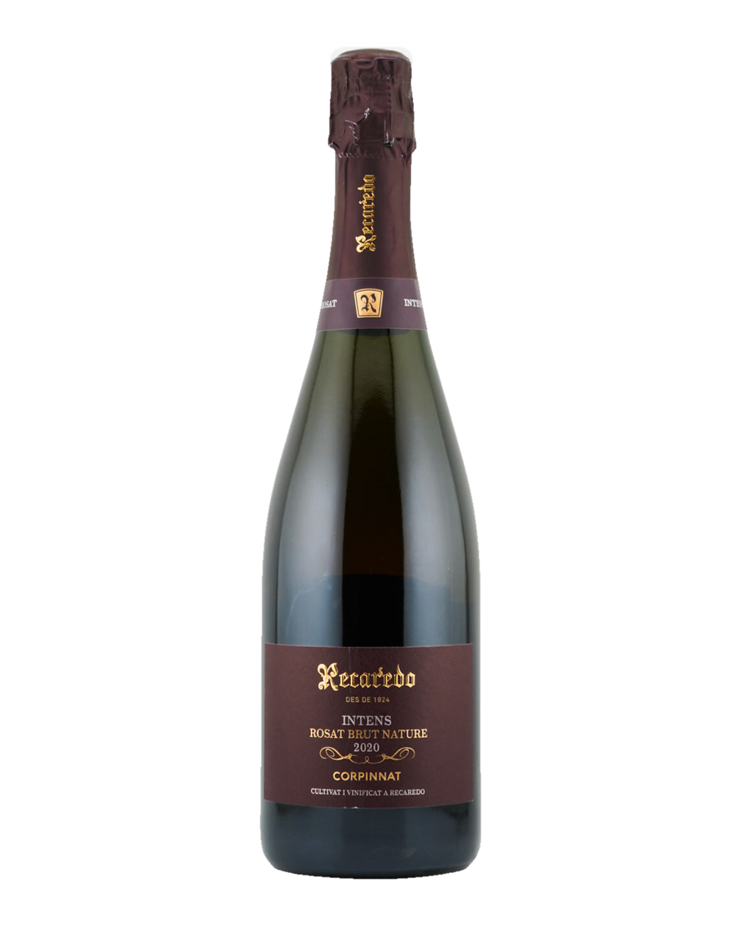 Bottle of Recaredo “Intens” Rosat Brut Nature, Corpinnat, Penedès 2020