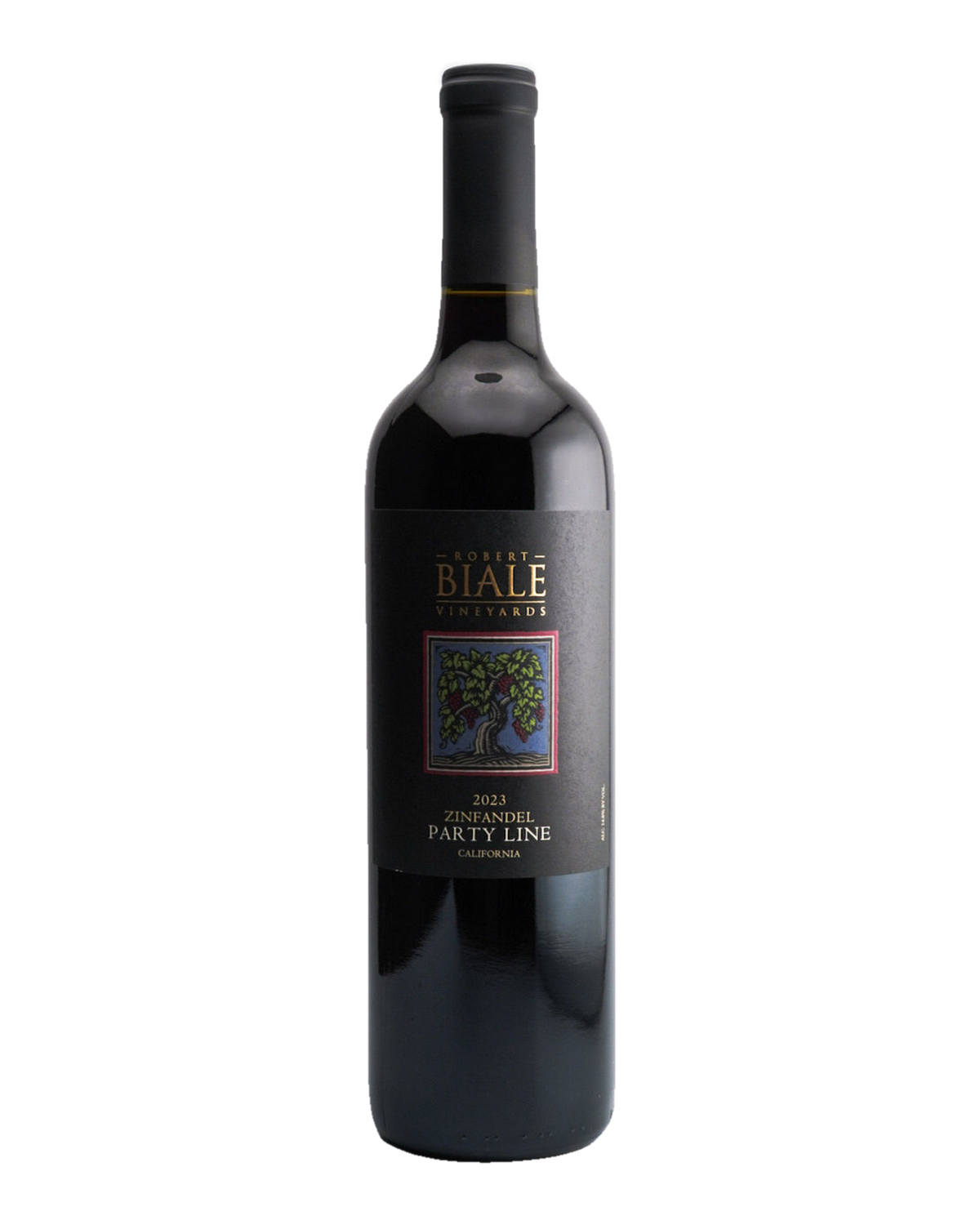 Bottle of Robert Biale "Party Line" Zinfandel, California, 2023