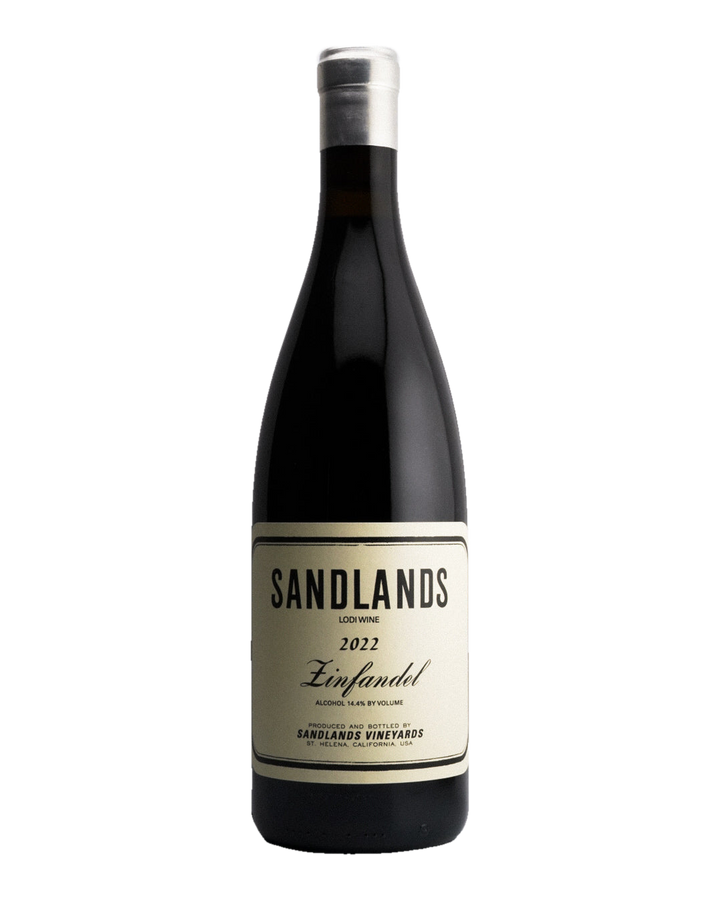 Bottle of Sandlands Vineyards Kirschenmann Vineyard Zinfandel, Lodi, California 2022