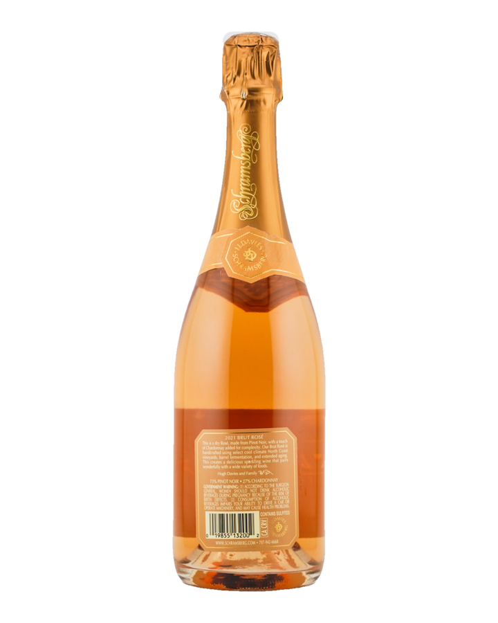 Bottle of Schramsberg Brut Rose, Napa, California 2021
