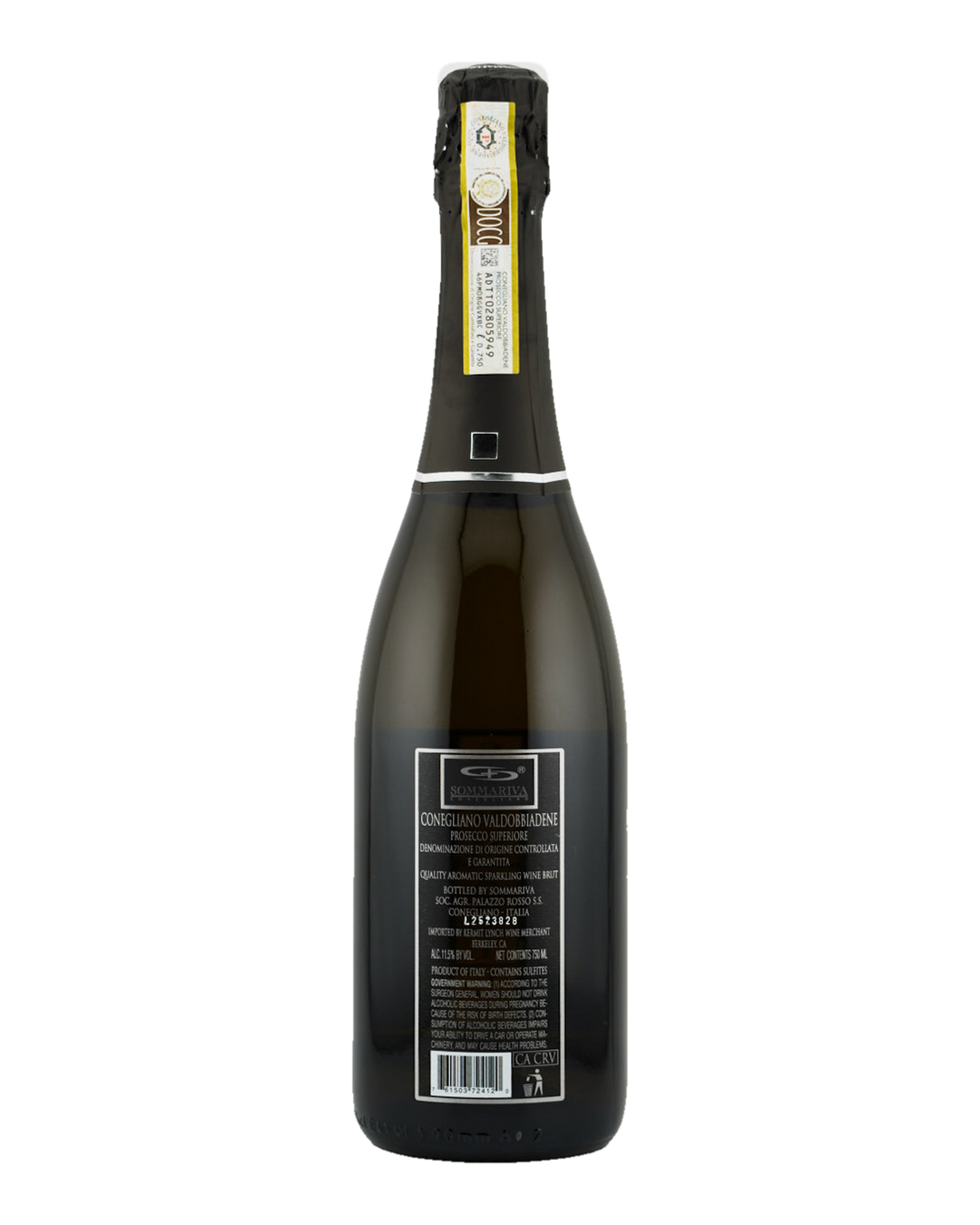 Bottle of Sommariva Prosecco di Conegliano-Valdobbiadene Superiore DOCG NV