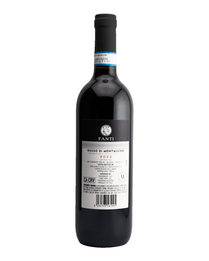 Bottle of Tenuta Fanti Rosso di Montalcino DOC, Tuscany, Italy 2022
