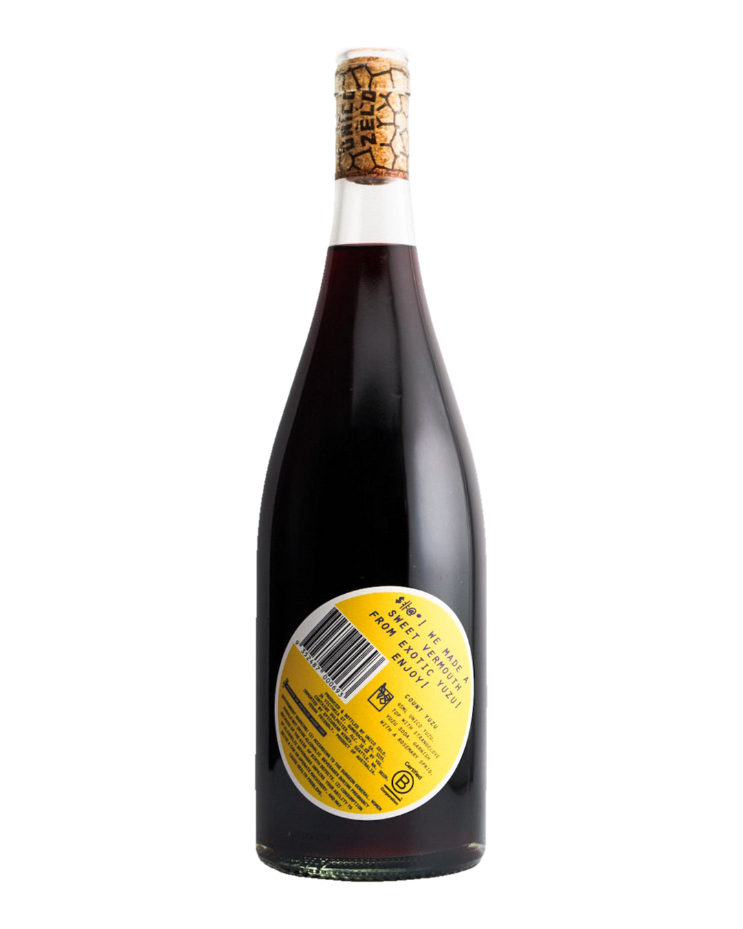 Bottle of Unico Zelo Yuzu Vermouth, Adelaide Hills, South Australia 2022