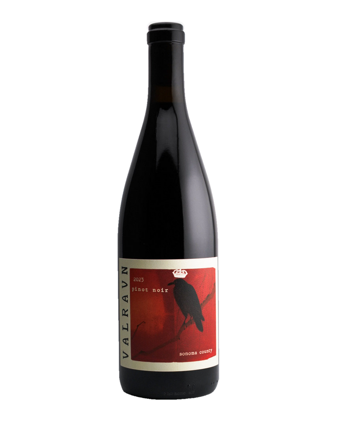 Bottle of Valravn Pinot Noir, Sonoma County, California 2023
