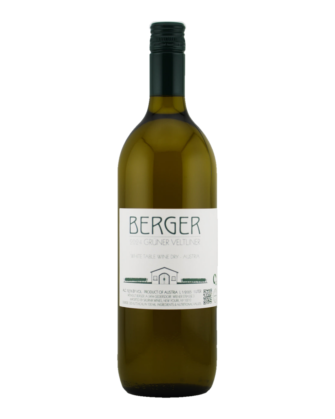 Bottle of Weingut Berger Grüner Veltliner, Kremstal, Austria 2024 (1 Liter)
