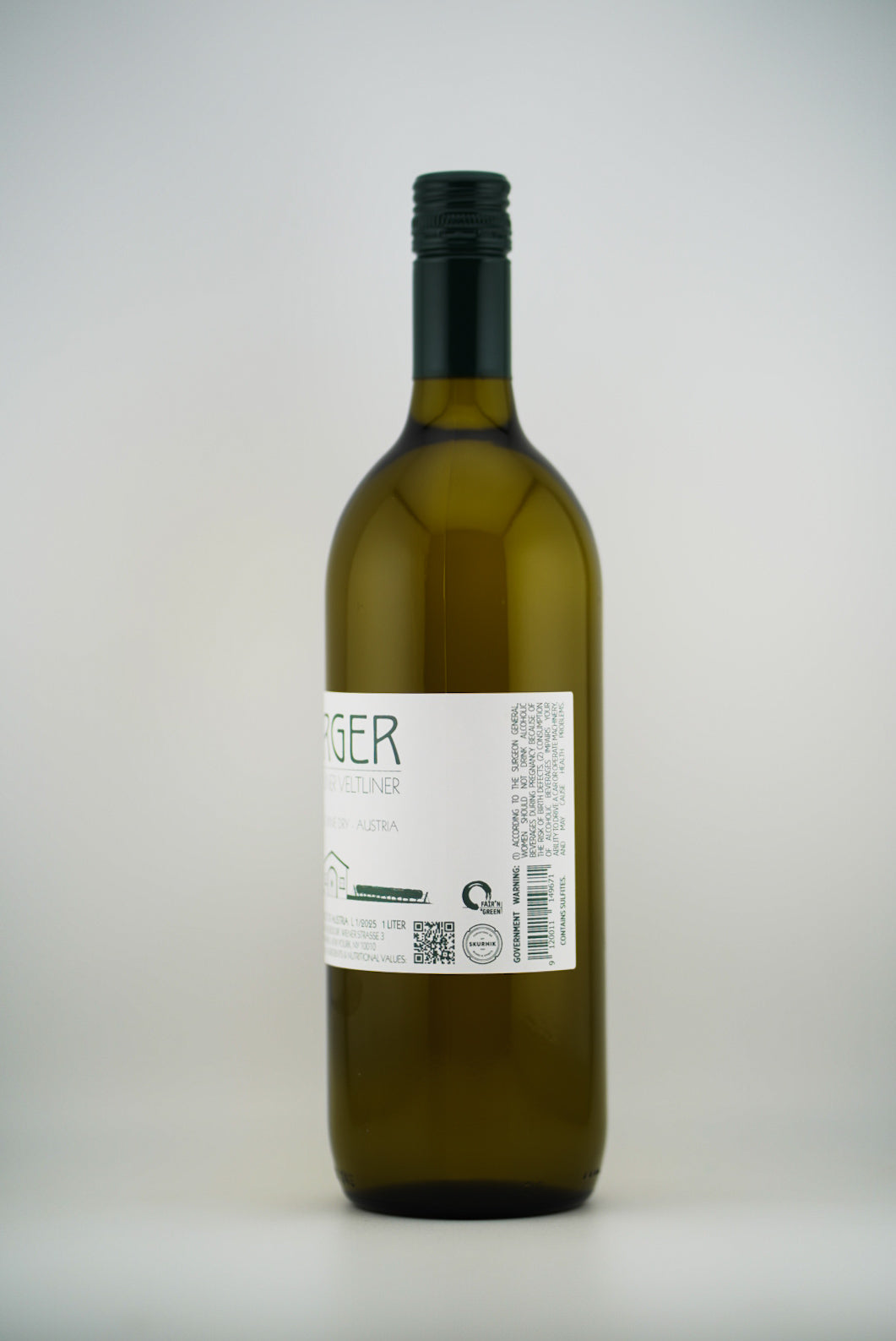 Weingut Berger Grüner Veltliner, Kremstal, Austria 2024 (1 Liter)