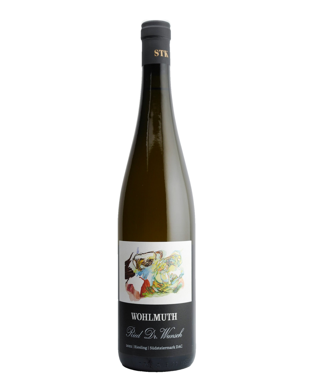 Bottle of Weingut Wohlmuth "Ried Dr.Wunsch" Riesling, Sudsteiermark, Austria 2022