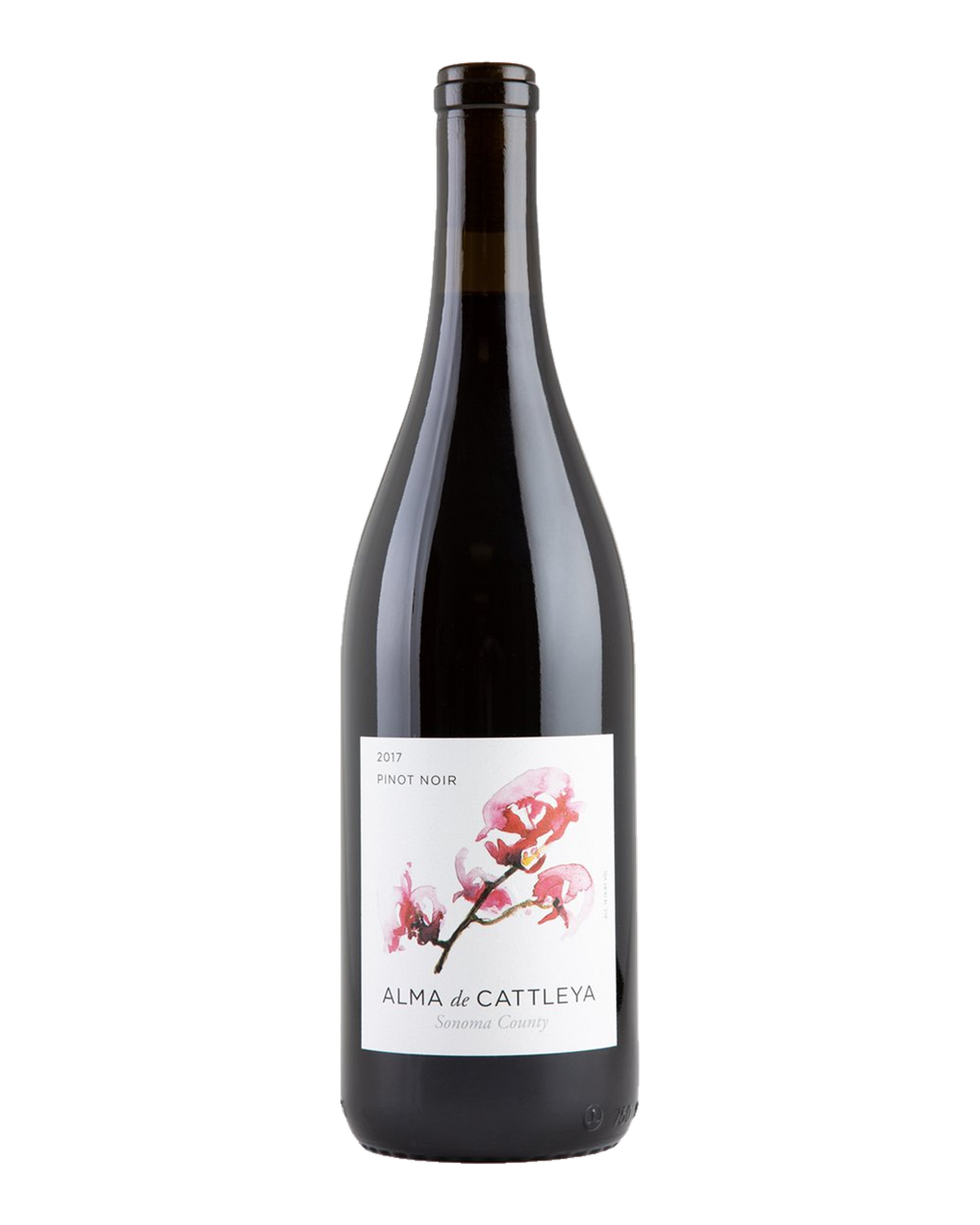 Bottle of Alma de Cattleya Pinot Noir, Sonoma County, California 2023