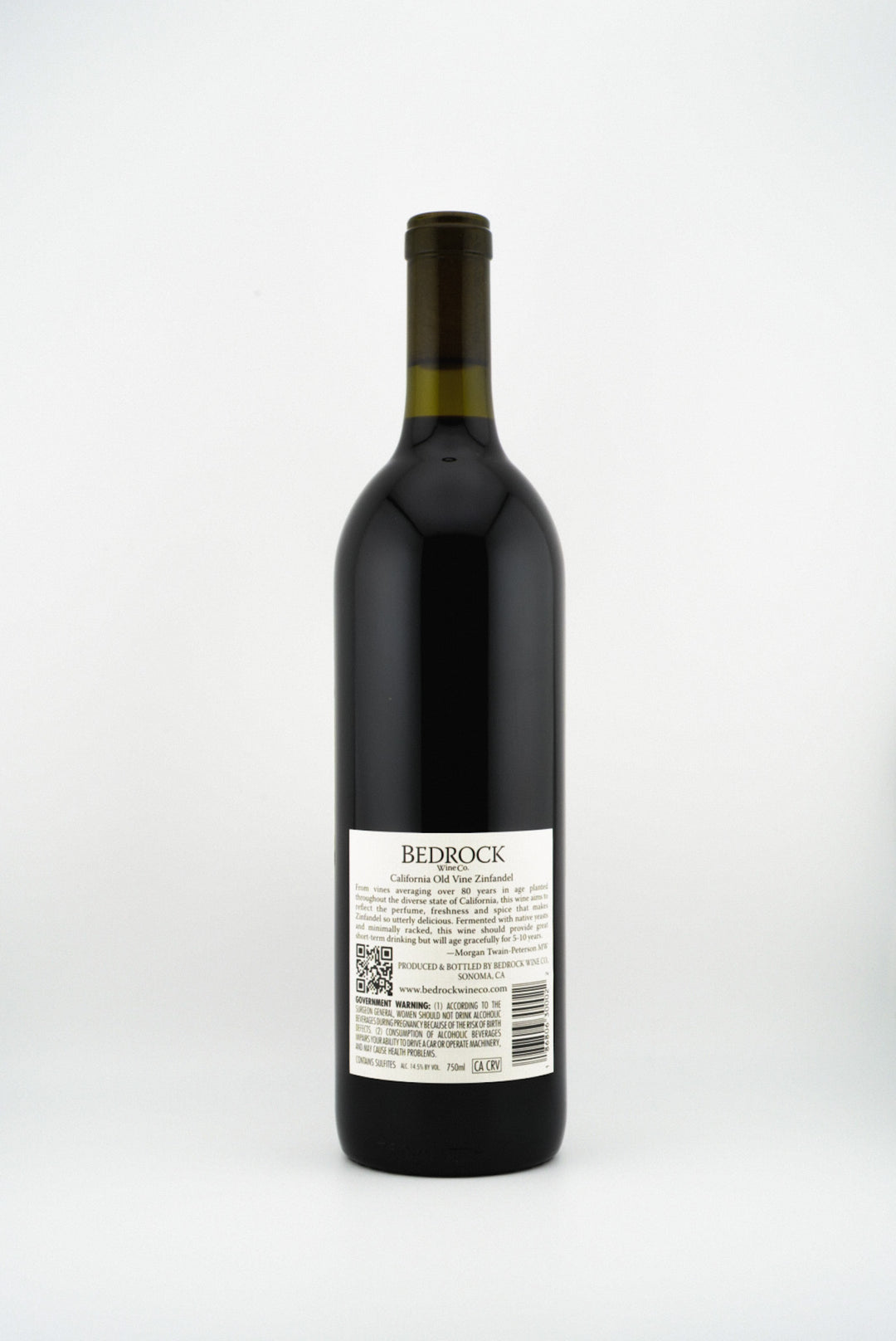 Bedrock Wine Co. Old Vine Zinfandel, California 2023