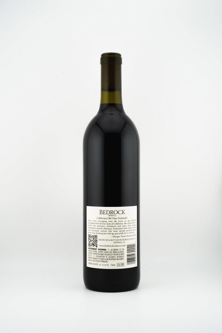 Bedrock Wine Co. Old Vine Zinfandel, California 2023