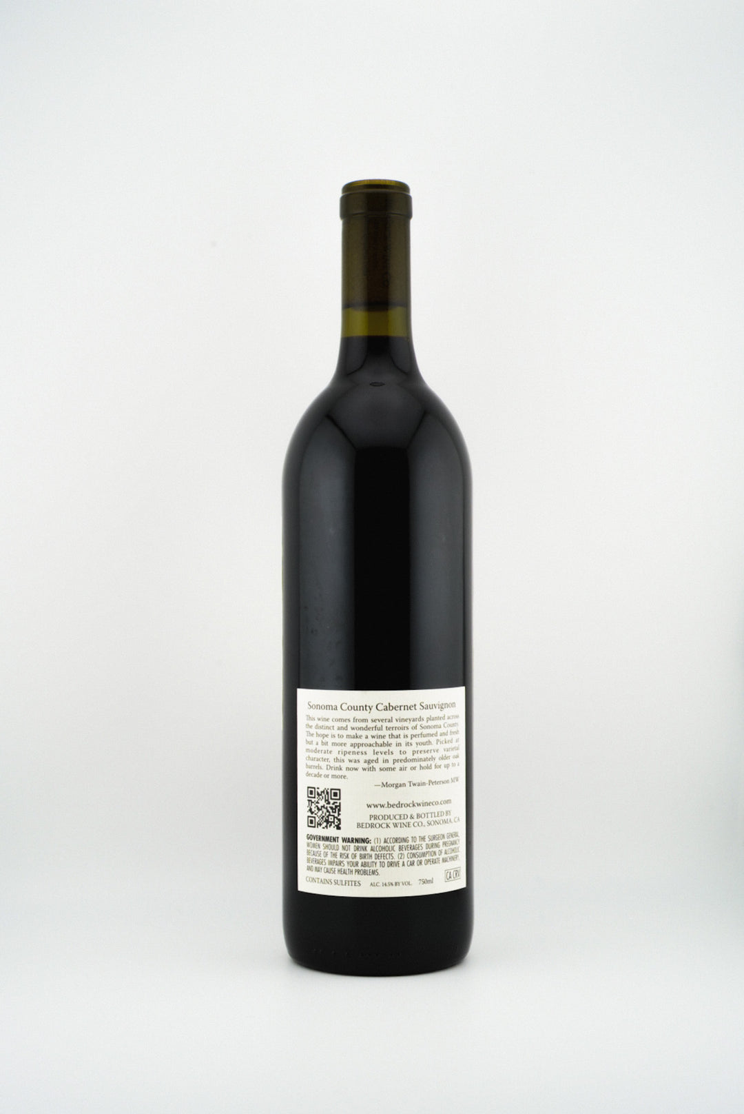 Bedrock Wine Co. Cabernet Sauvignon, Sonoma County, California 2023
