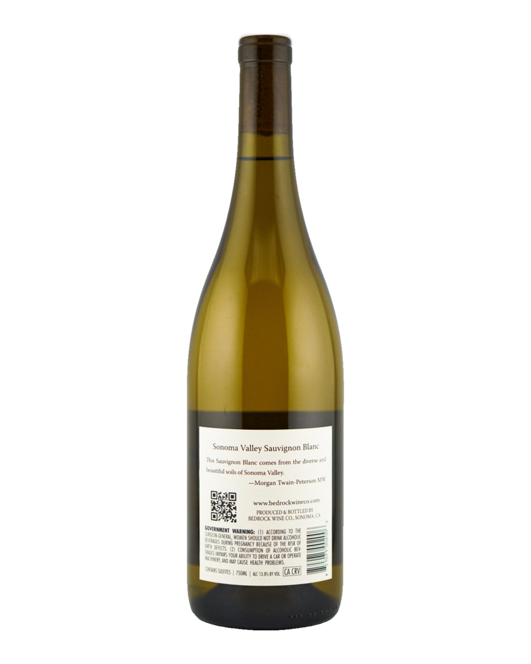 Bottle of Bedrock Wine Co. Sauvignon Blanc, Sonoma Valley, California 2024