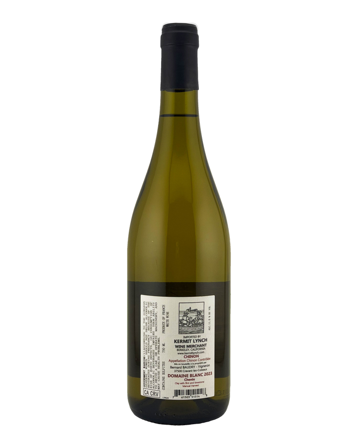 Bottle of Bernard Baudry Chinon Blanc, Loire Valley, France 2023