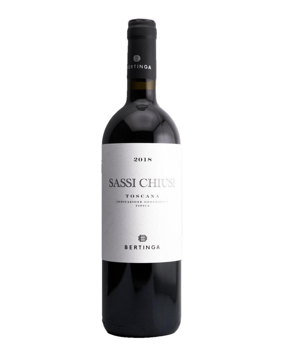 Bottle of Bertinga "Sassi Chiusi", Toscana IGT, Italy 2018