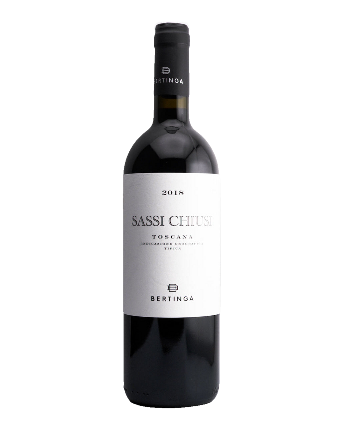 Bottle of Bertinga "Sassi Chiusi", Toscana IGT, Italy 2018