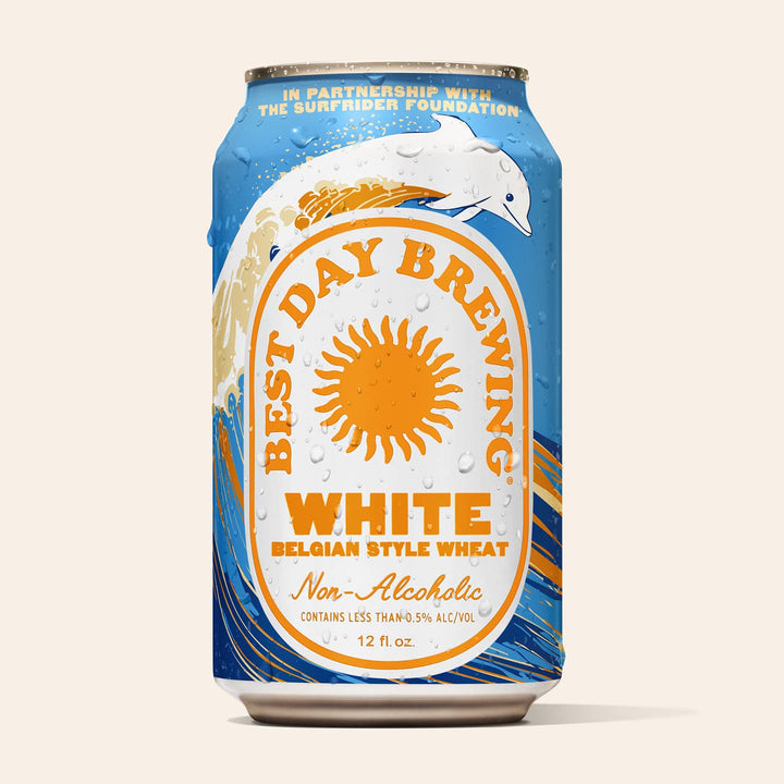 Best Day Brewing Non Alcoholic White Belgian Wheat Beer 6-Pack