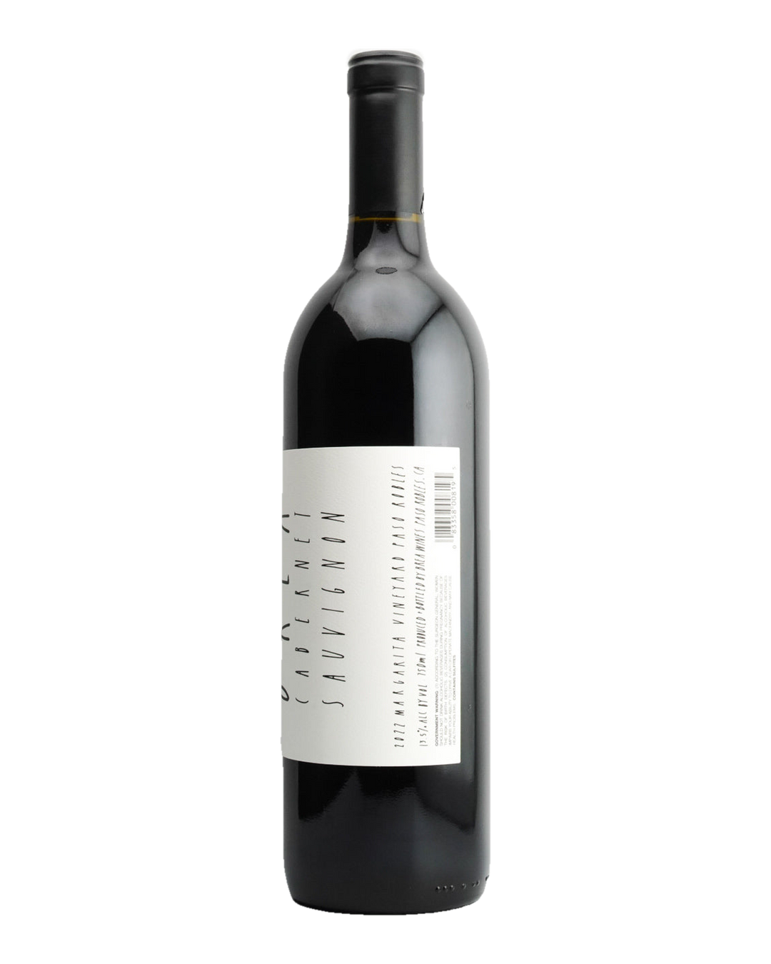 Bottle of BREA Wine Co. Cabernet Sauvignon, Margarita Vineyard, Paso Robles, California 2023